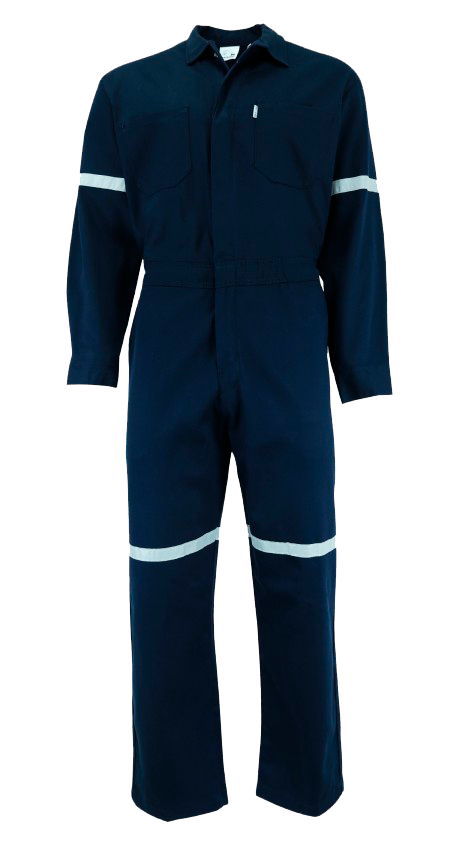 Overol Industrial Gabardina con Reflejante