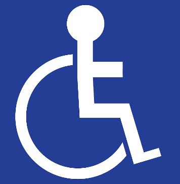 Letrero Discapacitados