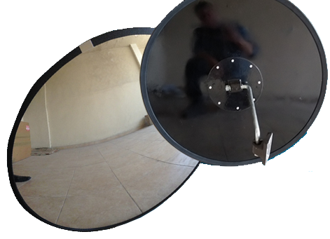 Espejo Seguridad Convexo Acrilico