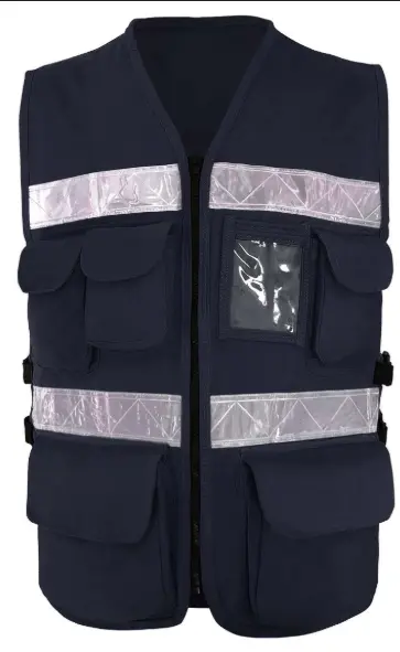 Chaleco Gabardina 7 Bolsas Tallas