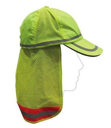 Gorra D Alta Visib C/Cubre Nuca