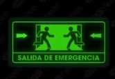 Letrero Salida de Emergencia Foto