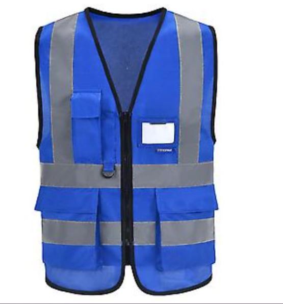 Chaleco aykrm 3xl azul rey