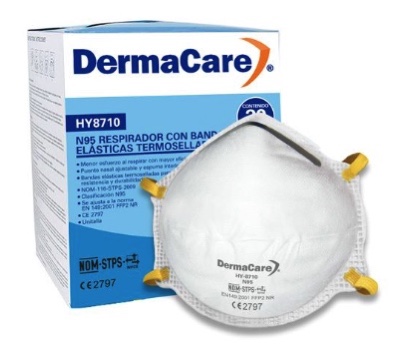 HY8810 MASCARILLA DESECHABLE N95 C/20 PZAS