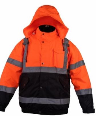 Chamarra Termica Naranja HV MR