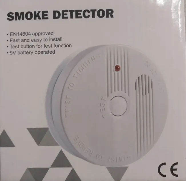 DETECTOR DE HUMO FANEX 9V