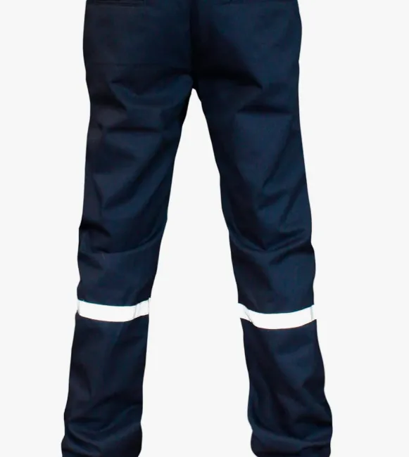 PANTALON INDUSTRIAL C.RECTO CON  REFLEJANTE