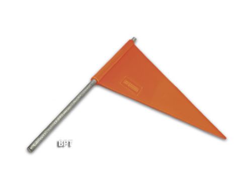 Banderin Rigido Triangular para Tractocamion