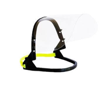 Careta Facial con Adaptador para Casco