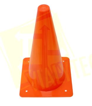 Cono Señalizacion Deportiva Naranja 26 cm