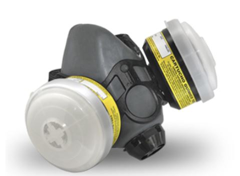 Respirador  7700C Alto Rendimiento Media Cara 2 Filtros