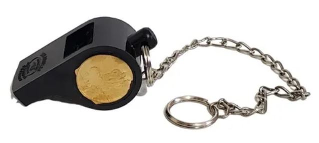 Silbato de Lujo con Cadena