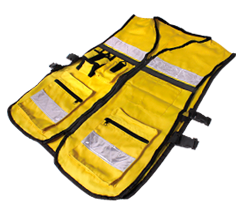 Chaleco Brigadista con Reflejantes (Amarillo Canario)