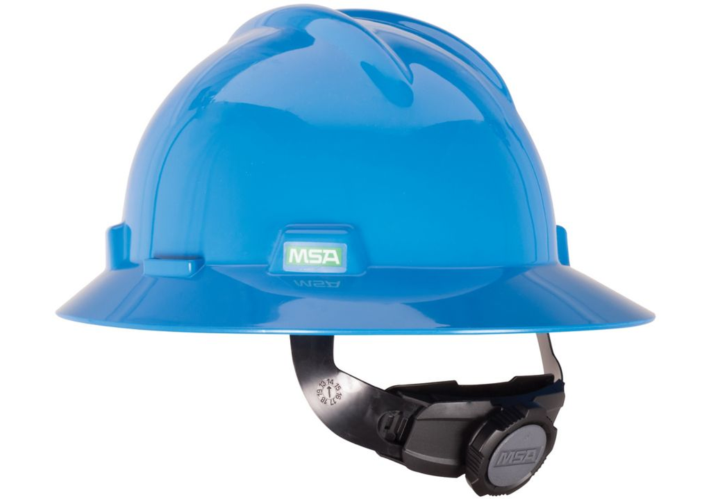 Casco de Seguridad Ala Ancha MSA Matraca (Amarillo)