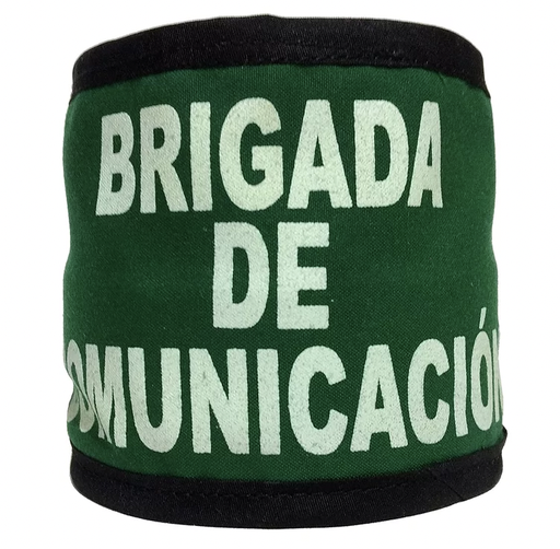 Brazalete Brigada de Comunicacion