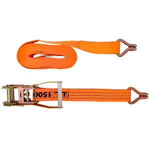 Sujetacarga 2" x 30'ft, con Matraca, Gancho Tipo J, 1,500 kg