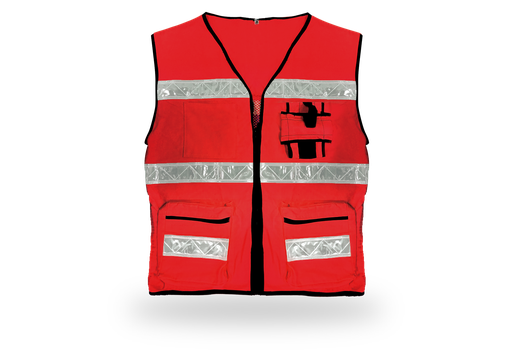 Chaleco Gabardina MR Algodon y Malla